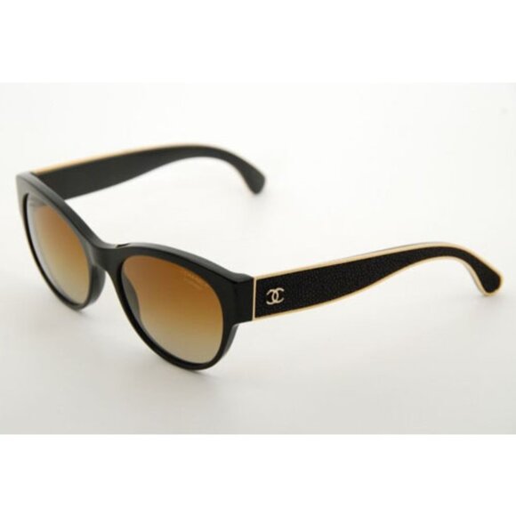 Chanel 5273-Q c.622/S9 55-18-135mm Polarized Cat Eye Sunglasses - Picture 1 of 3